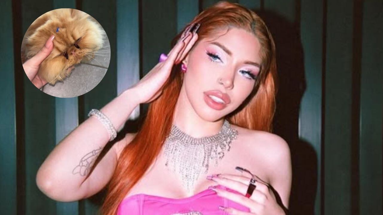 Yeri Mua y su gato Gin