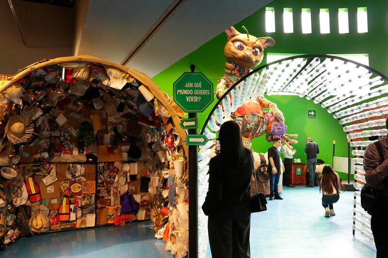 Papalote Museo del Niño, Ruta 5Rs, reciclaje, sustentable, sostenibilidad, sustentabilidad, ecología, arte, reciclaje