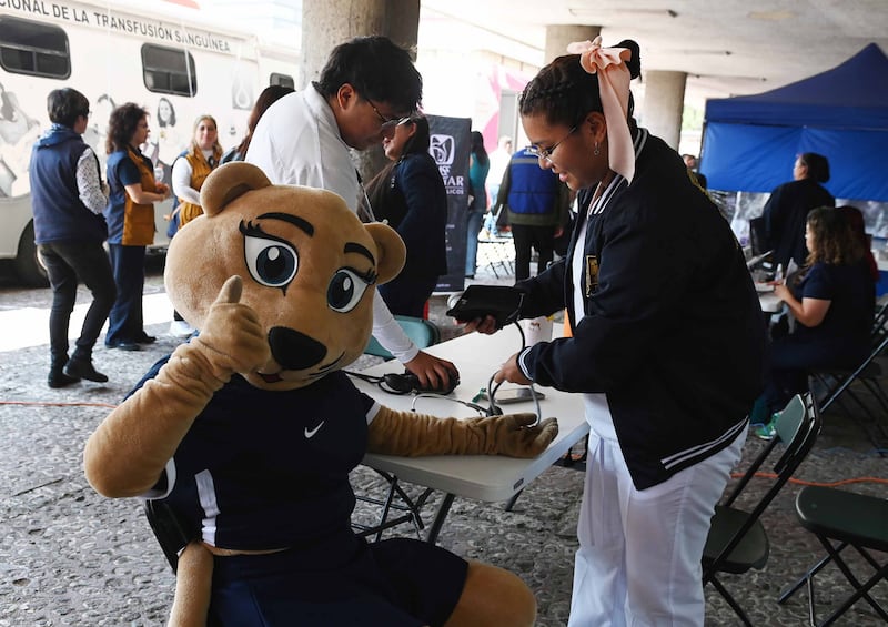 UNAM campaña de donación de sangre