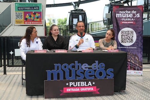 Noche de Museos regalará viajes en la Estrella de Puebla y sumará descuentos en 75 comercios