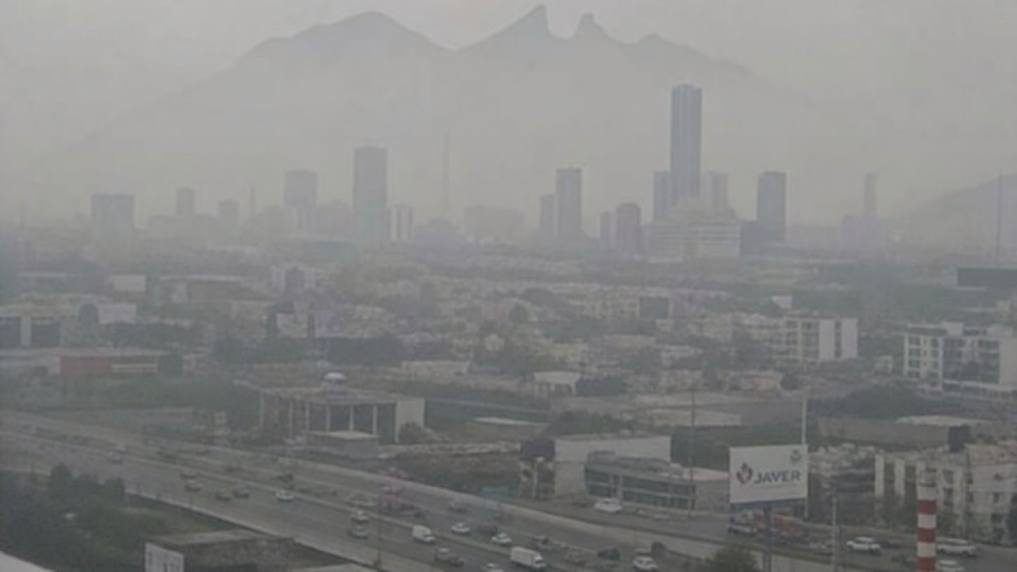 De cinco niveles la mala calidad del aire está actualmente en el número cuatro.