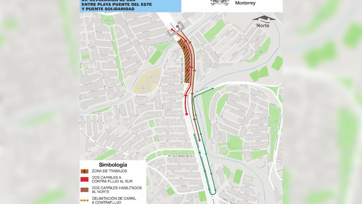En este mapa se indica cuáles son las opciones por Revolución.