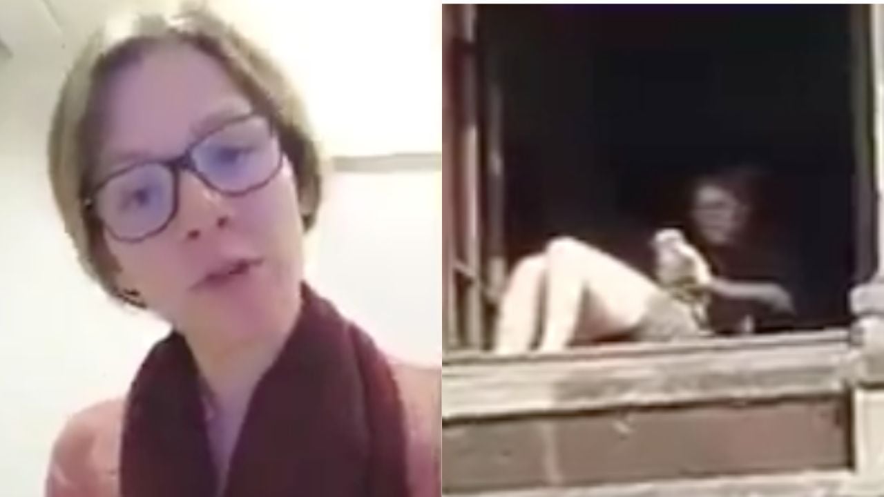 Florencia Franco, la mujer que se asoleó en Palacio Nacional