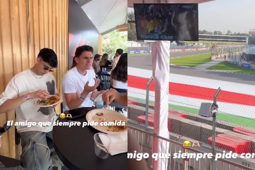 ¡A pasarla bomba! Jugadores del América asisten al GP de México