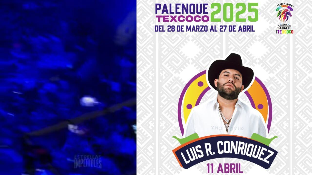 Asistentes a la Fería del Caballo arrojaron cervezas a Luis R Conriquez por negarse a cantar narcocorridos.
