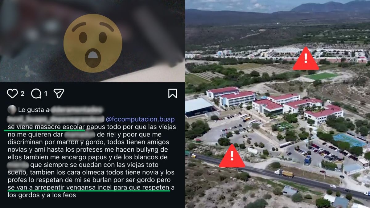Masacre escolar: BUAP refuerza seguridad tras presunta amenaza incel; todo lo que se sabe