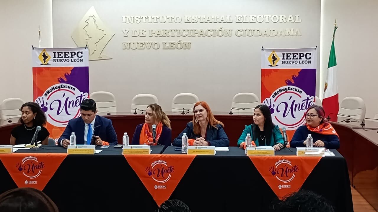 Beatriz Adriana Camacho, presidenta del instituto, anunció que las actividades de esta campaña interinstitucional en conjunto con INE, Fedenl, Teenl, IEM y Aúna.