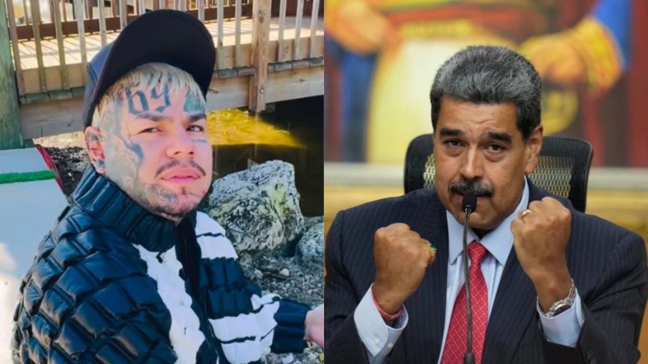 Tekashi 6ix9ine y Nicolás Maduro