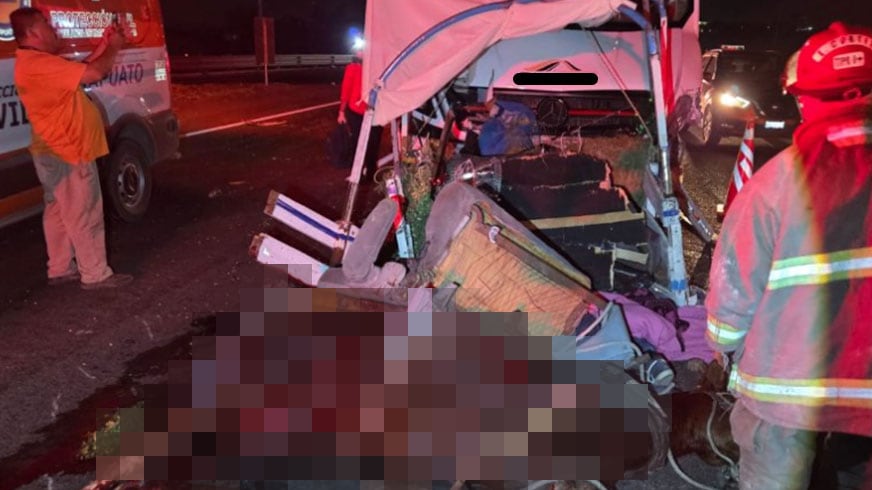 La Guardia Nacional de Carreteras informó del trágico percance a través de sus redes.