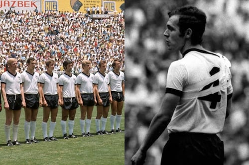 Franz Beckenbauer protagonizó el partido del siglo en México con un brazo dislocado