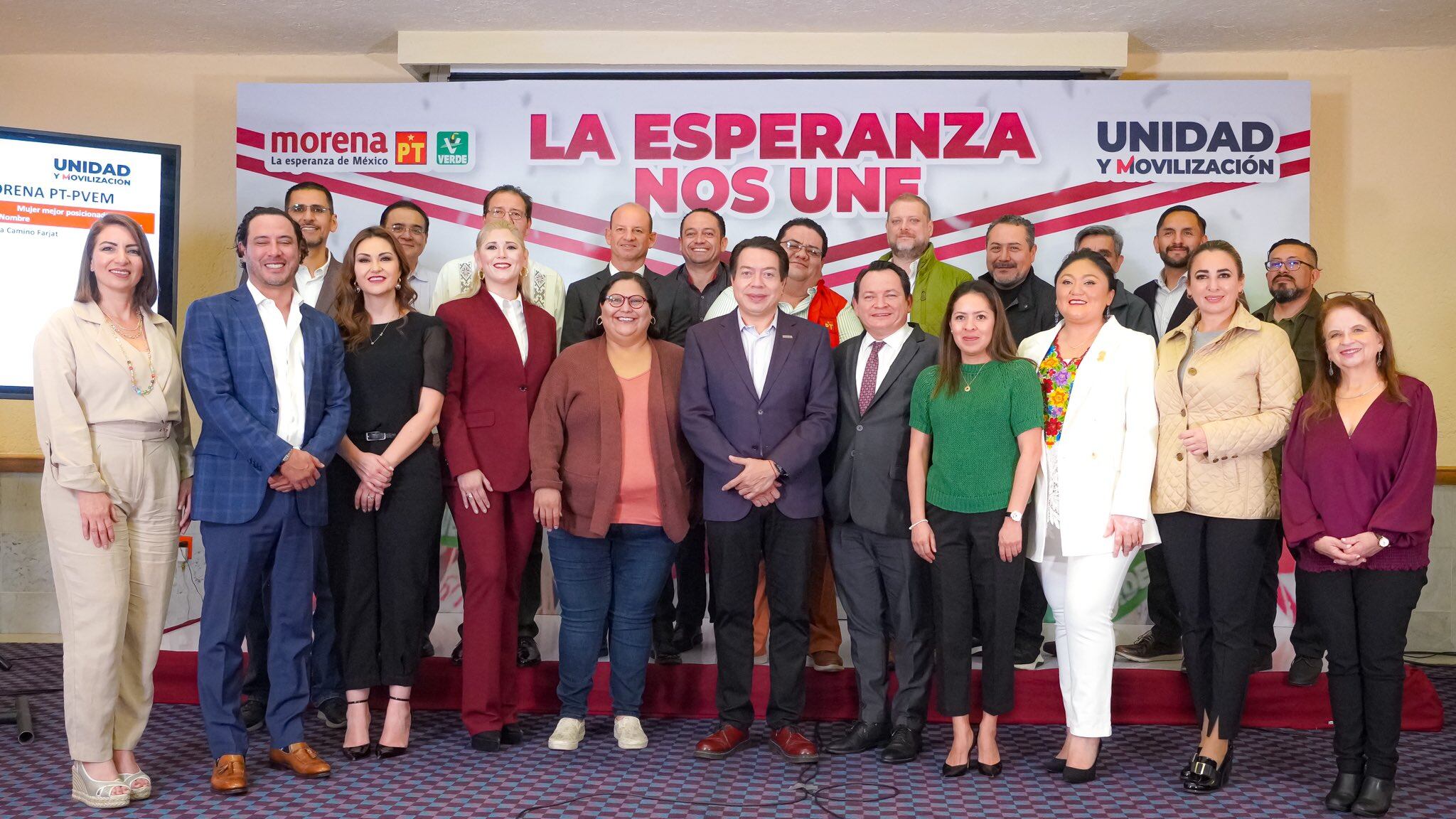 Resultados de las encuestas de Morena rumbo a 2024.