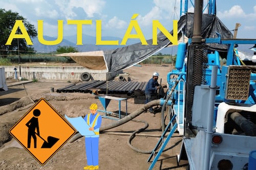 Concluyen nuevo pozo en Autlán para abastecer de agua a seis mil habitantes