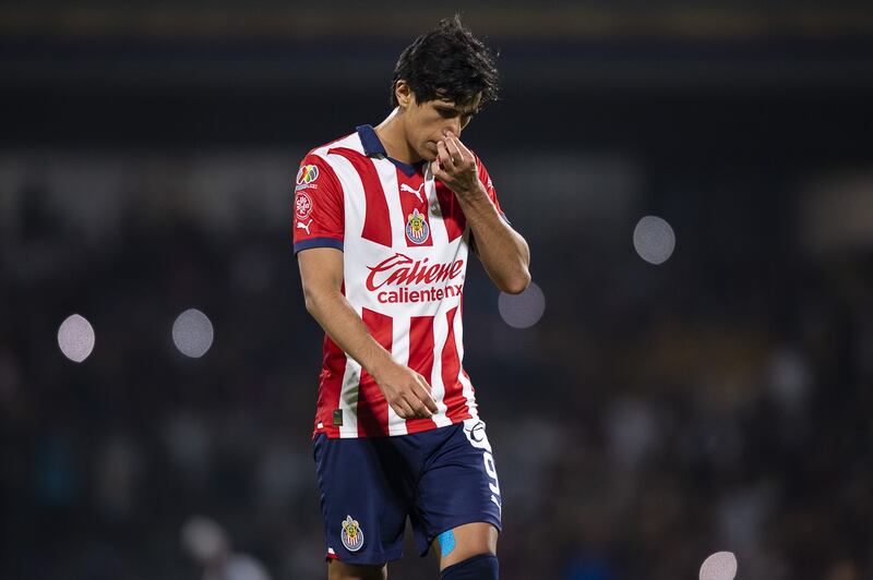 José Juan Macías regresó a las canchas contra Pumas en cuartos de final.