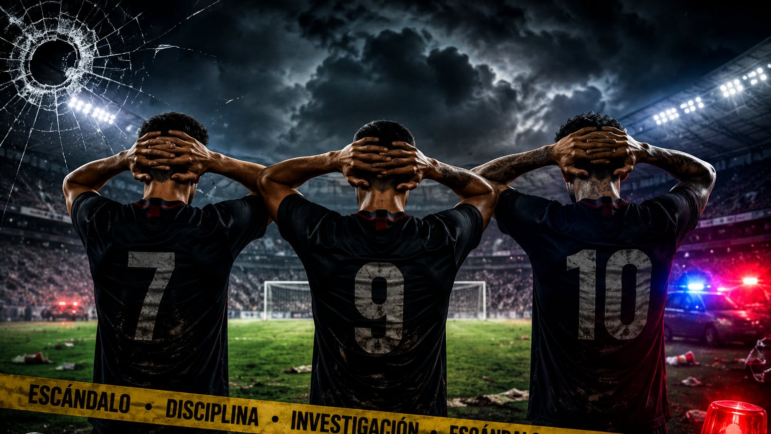 Jugadores fueron separados por involucrarse en un tiroteo.