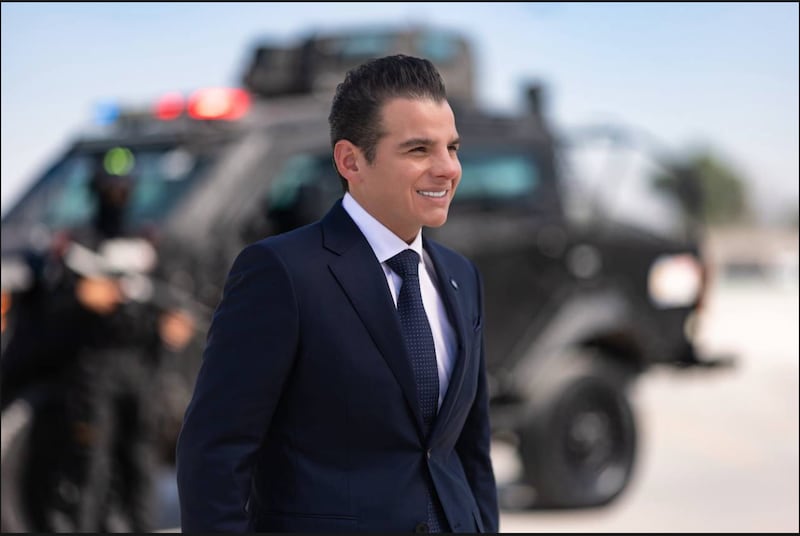 Secretario General de Gobierno, Miguel Ángel Flores Serna.