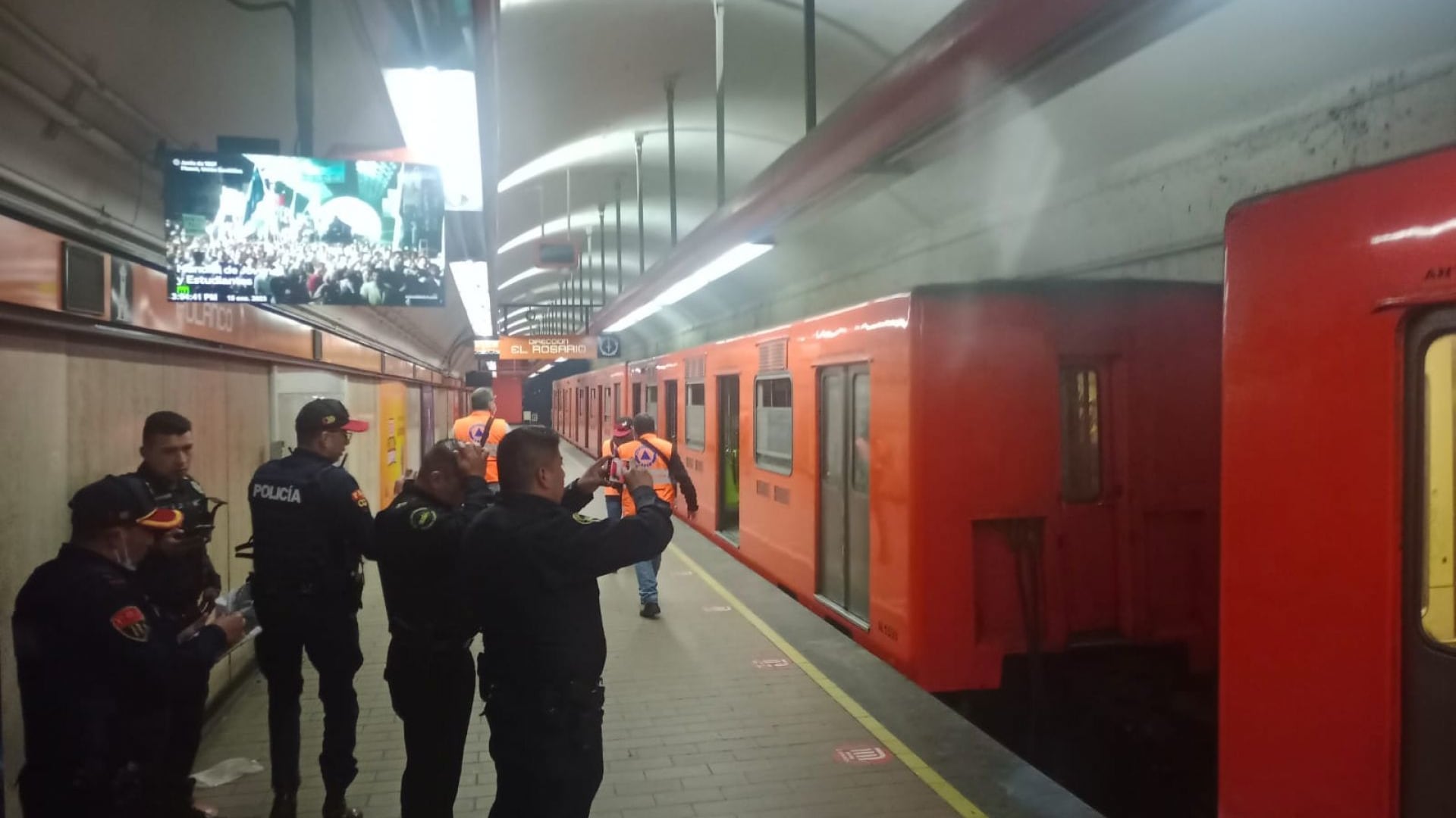 Metro Polanco: se restablece servicio en Línea 7 tras desprendimiento vagones