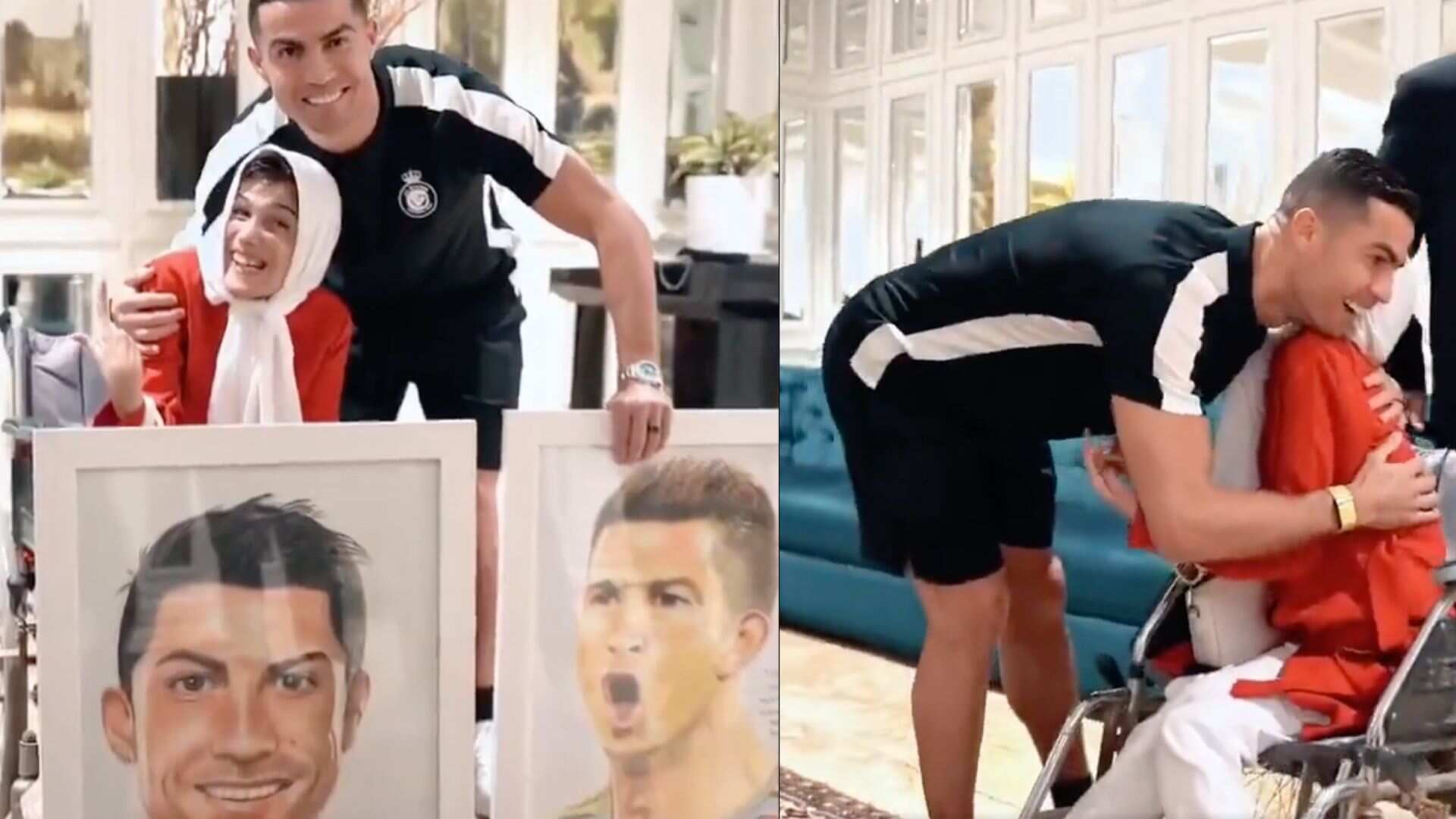 Cristiano Ronaldo en Irán