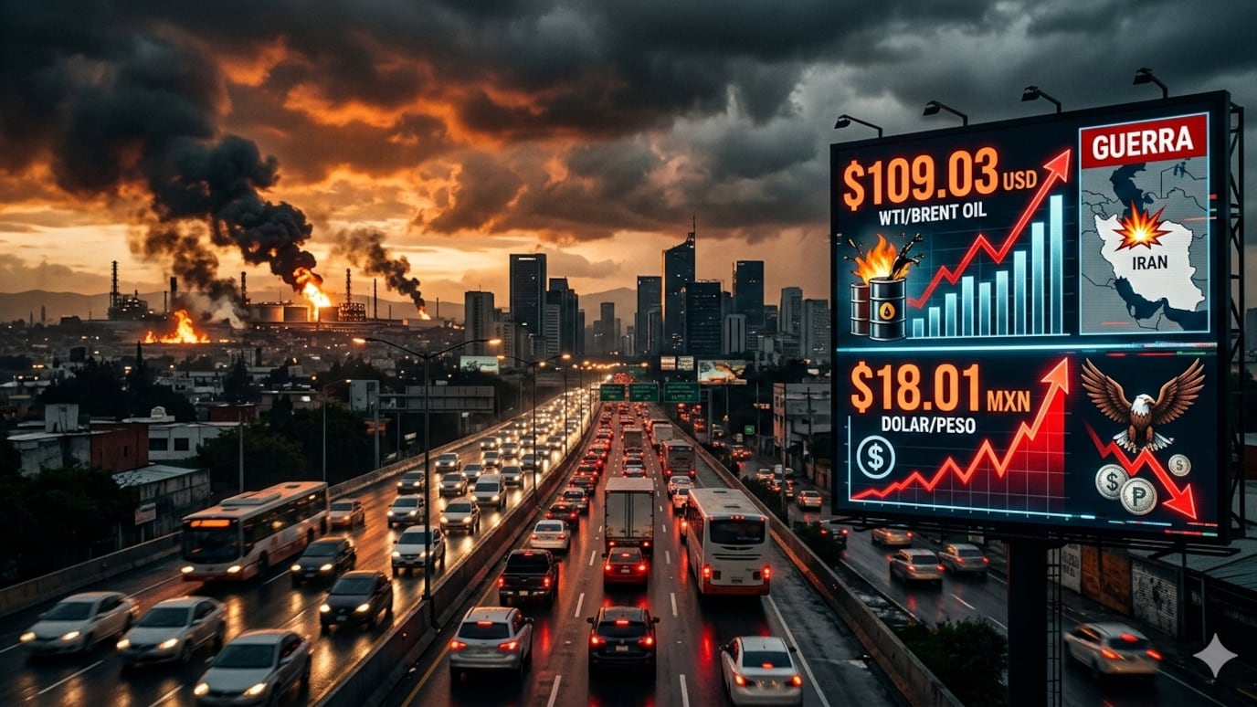 El dólar ya se vende en 18 pesos en operaciones internacionales y crece la aversión al riesgo en los mercados.