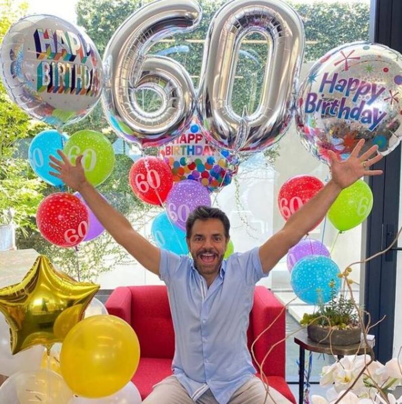 Cumpleaños de Eugenio Derbez y sus felicitaciones