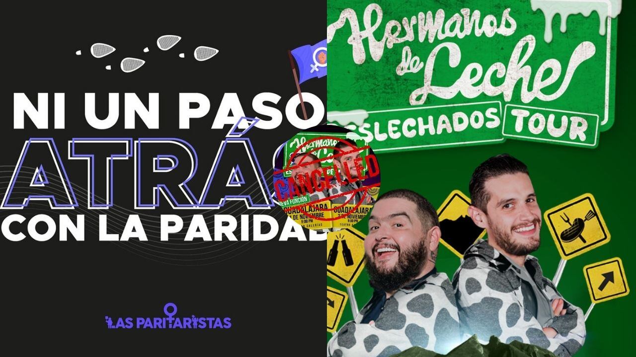El colectivo de mujeres 'Las Paritaristas' asesorará a otras mujeres para solicitar la cancelación del show de Adrián Marcelo en CDMX y NL.