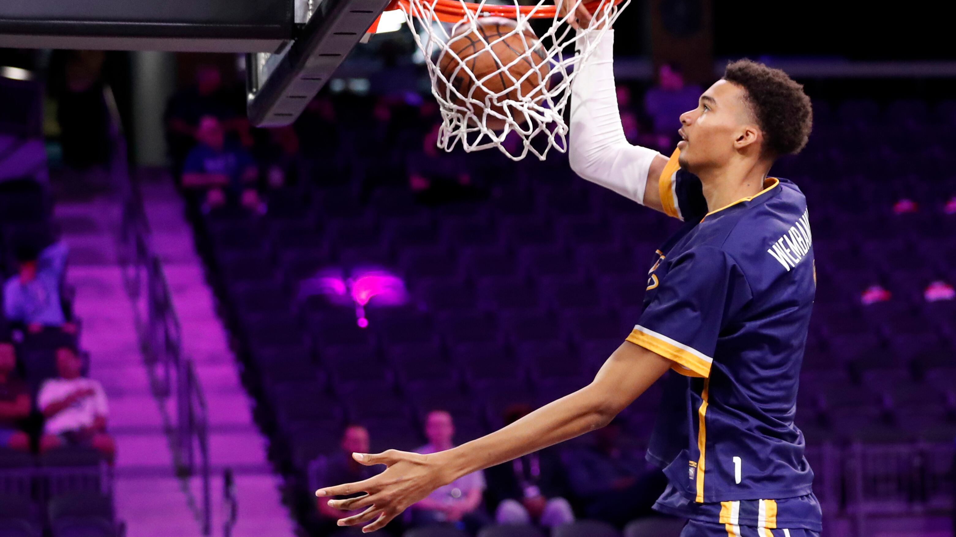 El francés apunta a ser figura de la NBA.