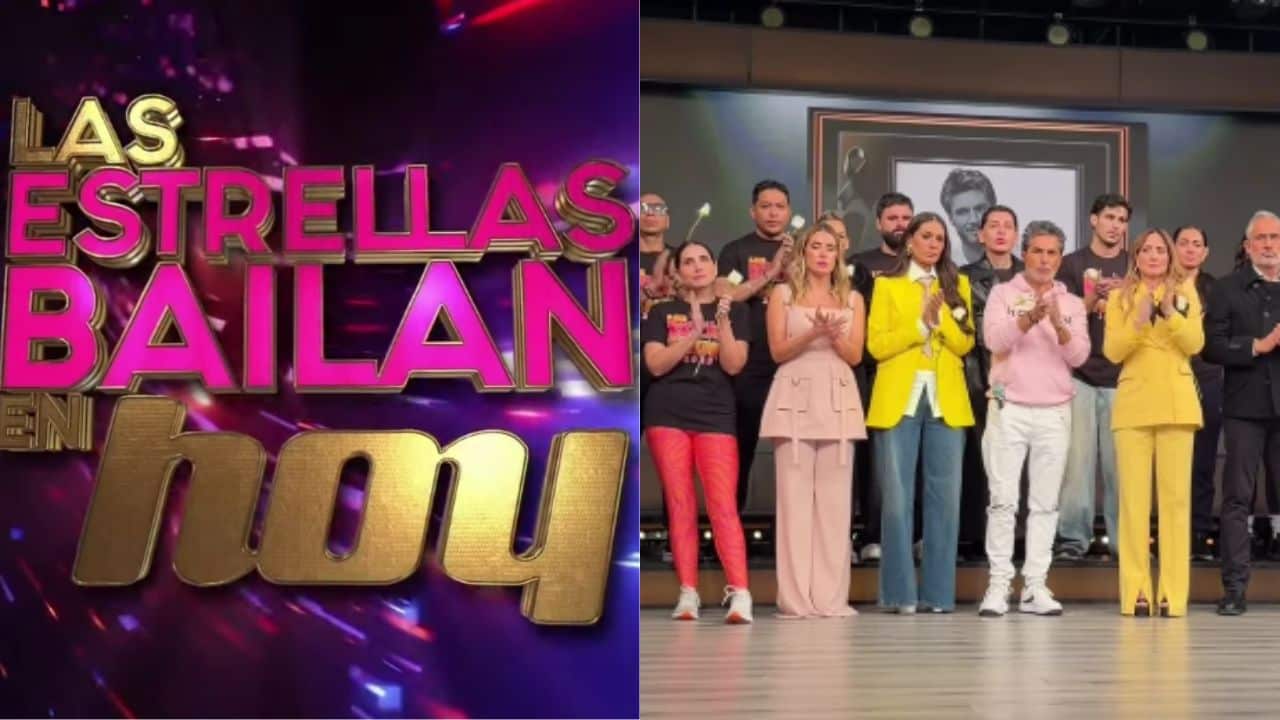 Conductores de 'Hoy realizan homenaje a participante de 'Las Estrellas Bailan en Hoy'