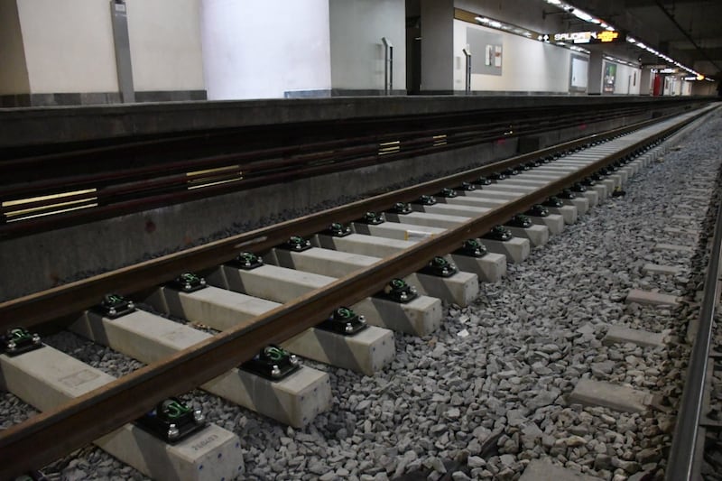 Línea 12 del Metro CDMX. Foto: @GCalderon_Metro
