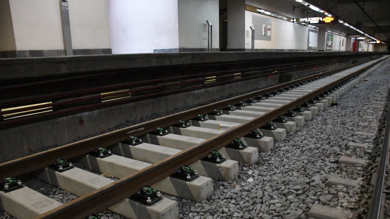 Línea 12 del Metro CDMX. Foto: @GCalderon_Metro