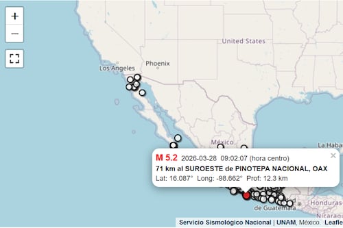 Sismo sacude Pinotepa mientras la alerta sísmica guarda silencio