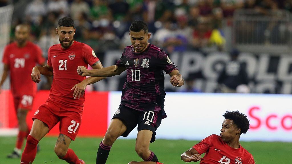 México y Canadá se enfrentaron por última vez en la Copa Oro 2021.