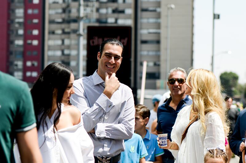 Miguel Torruco acudió a votar