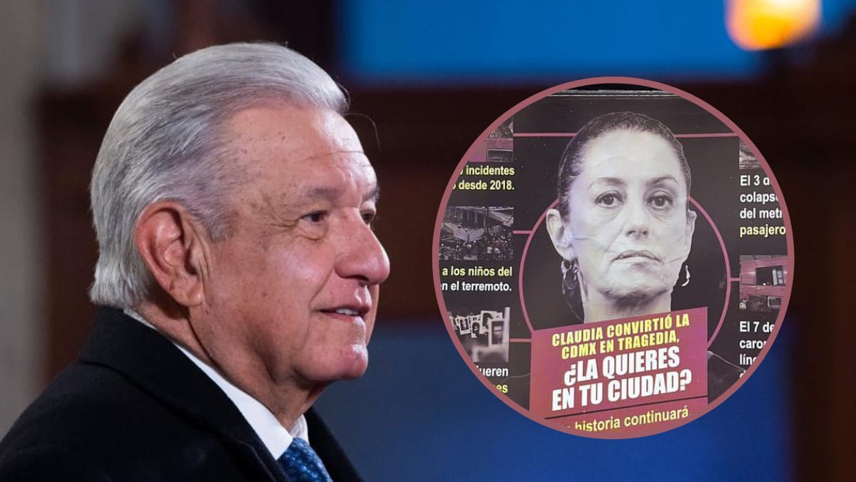 El presidente rechazó hablar de la campaña de Sandra Cuevas contra Claudia Sheinbaum