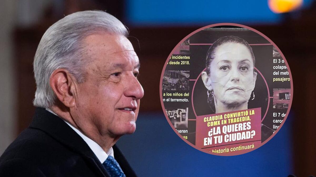El presidente rechazó hablar de la campaña de Sandra Cuevas contra Claudia Sheinbaum