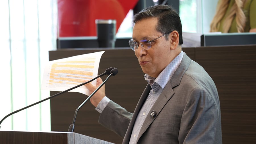 El diputado Ulises Gómez de la Rosa