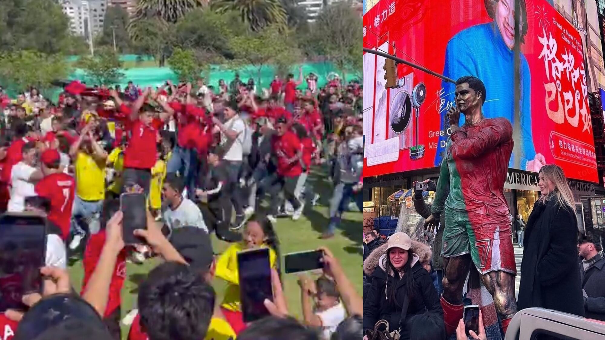 Aficionados celebran cumpleaños de CR7