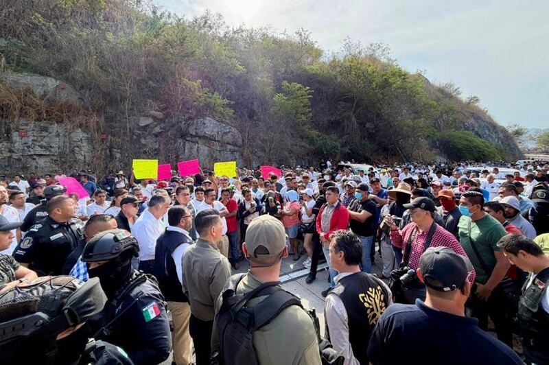 Pobladores municipio de Juan R. Escudero