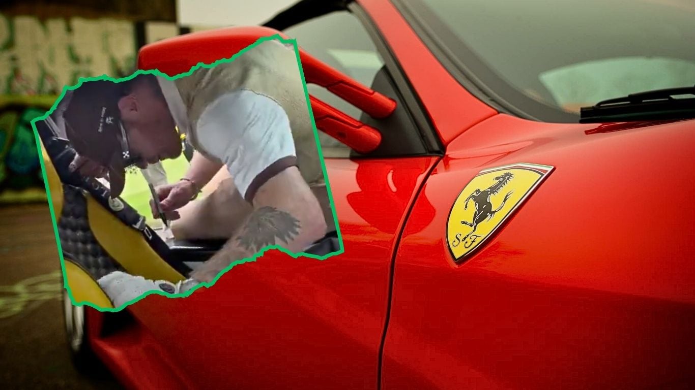 La falsa vida de lujo de Enrique Quintana, detenido por robar autos de alta gama