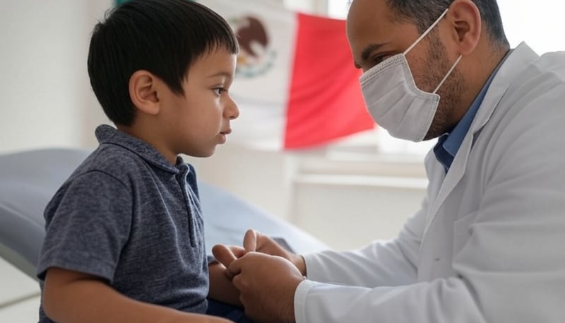 Autoridades sanitarias refuerzan vacunación tras aumento de casos de sarampión y tosferina en México; Ciudad de México lidera contagios.