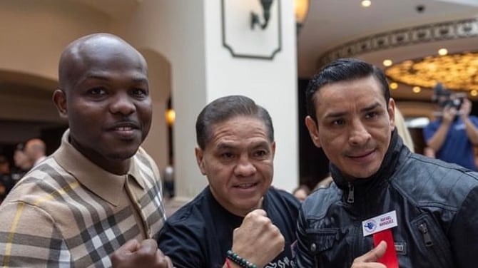 Rafael Márquez junto a Bradley y Humberto González I Instagram