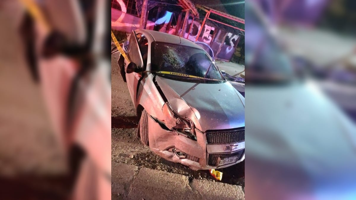 El taxi de aplicación dio una vuelta prohibida que habría propiciado el percance fatal.