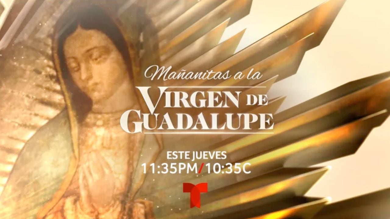 La televisora anunció al elenco que cantará en las Mañanitas a la Virgen.