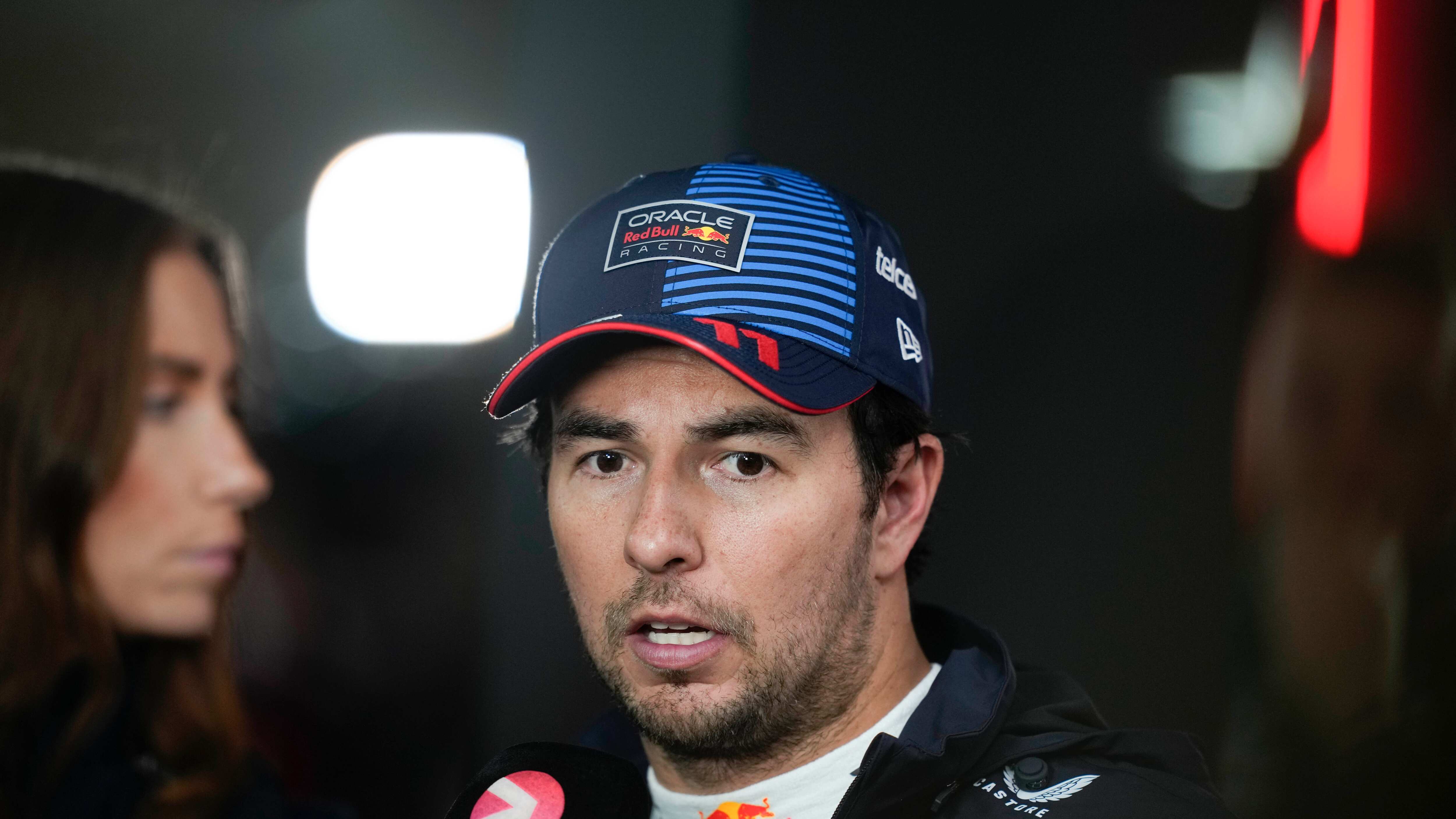 Checo Pérez quedó fuera del GP de Qatar por problemas con su RB20.