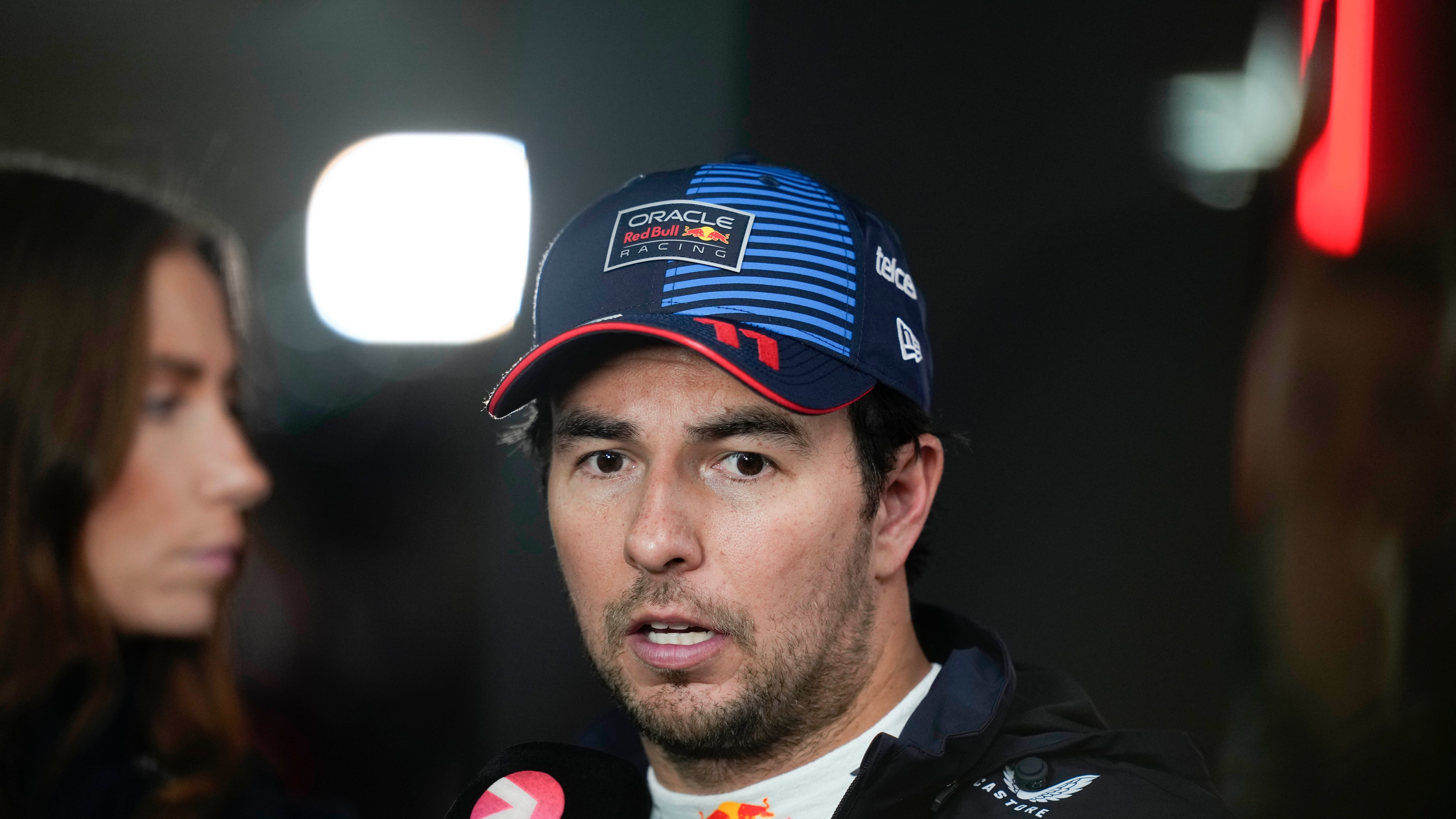 Checo Pérez quedó fuera del GP de Qatar por problemas con su RB20.