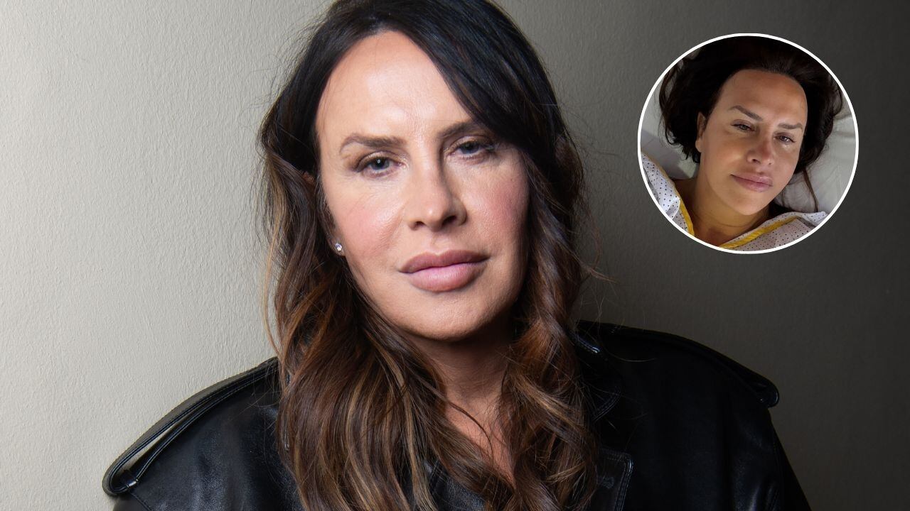 Karla Sofía Gascón reaparece desde una camilla de hospital