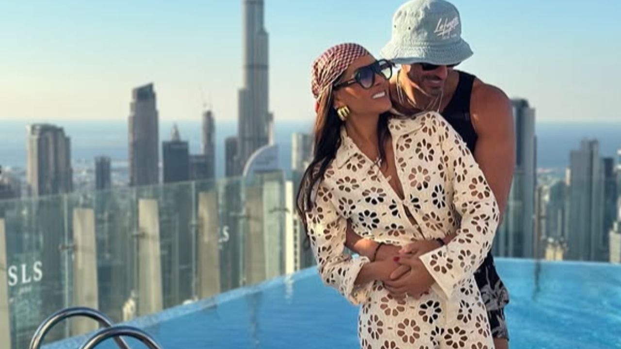 Galilea Montijo comparte las postales de su viaje en Dubái con Isaac Moreno