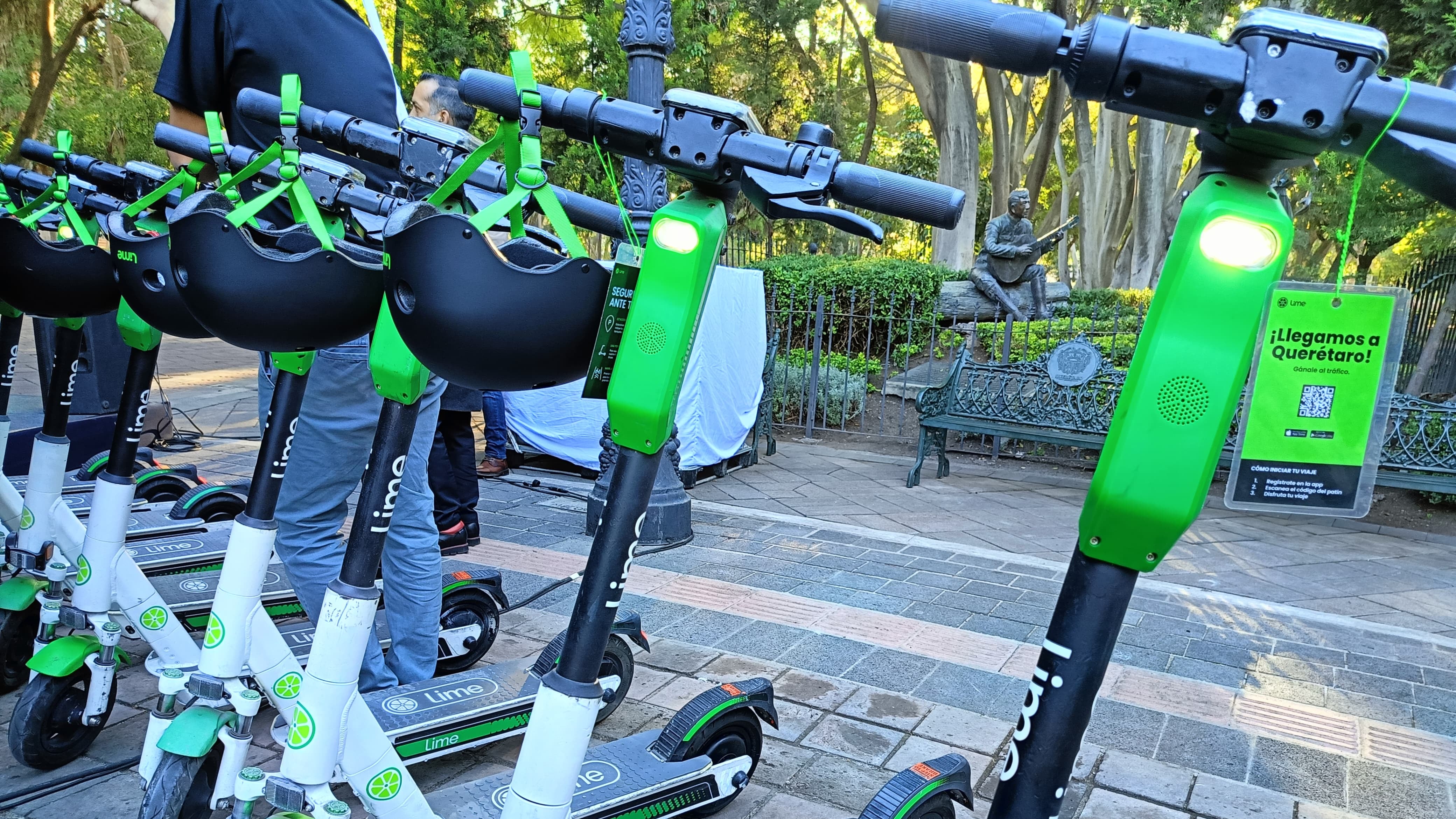 Llegan scooters a Querétaro