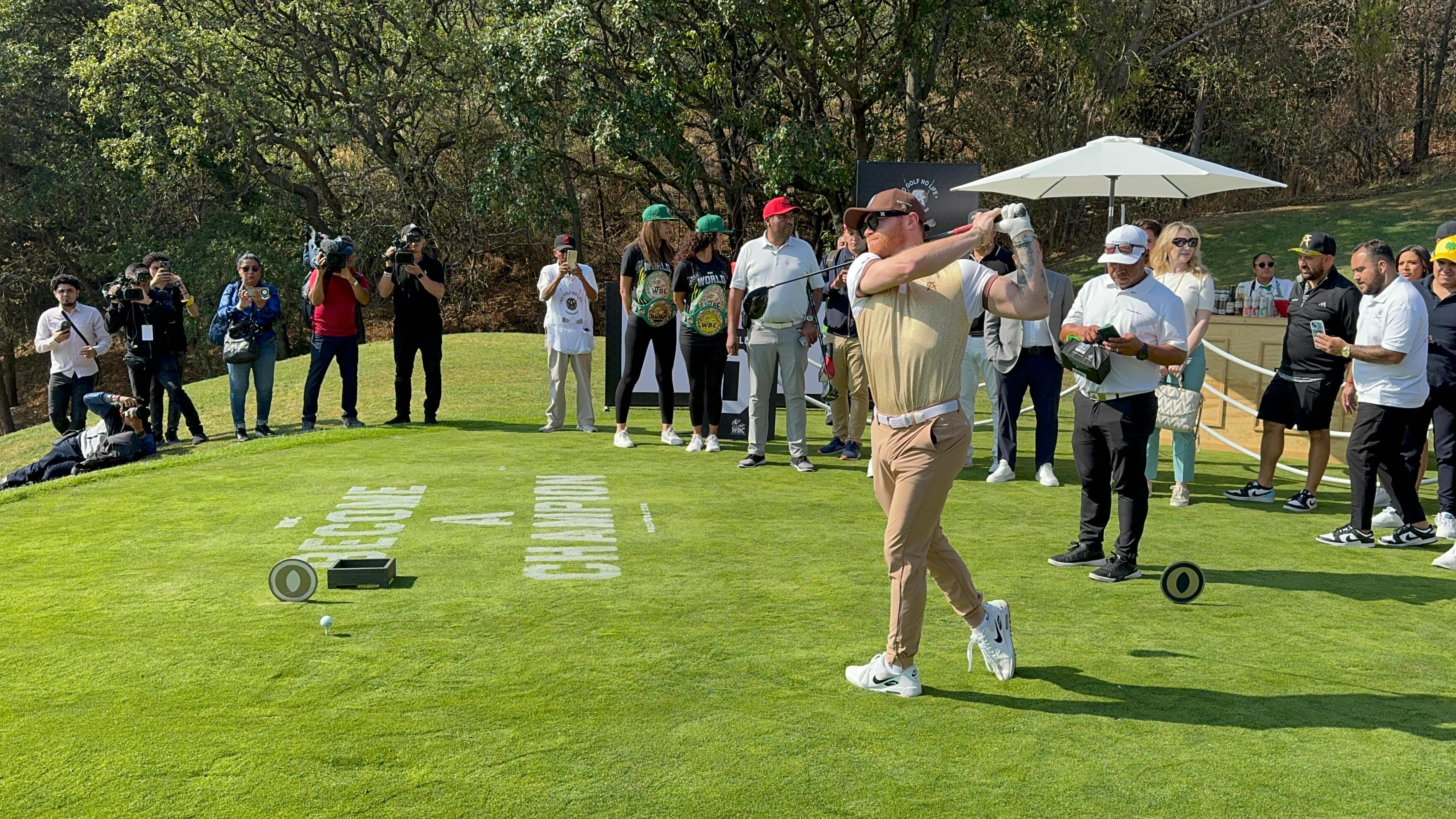 Saúl ‘Canelo’ Álvarez - ‘No golf, no life"