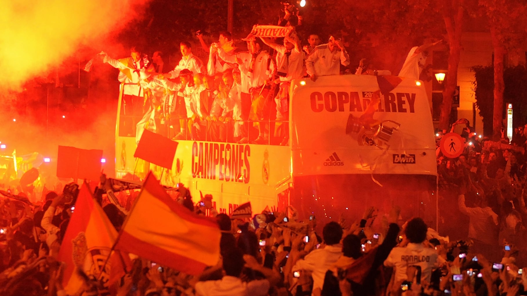 Sergio Ramos celebrando la Copa del Rey en 2011 | Getty Images