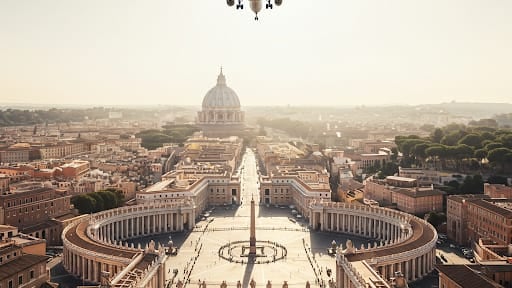 vuelo al vaticano