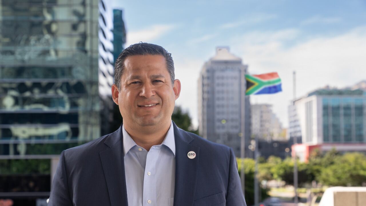 Diego Sinhue se reúne con directivos de Greencape en Sudáfrica.